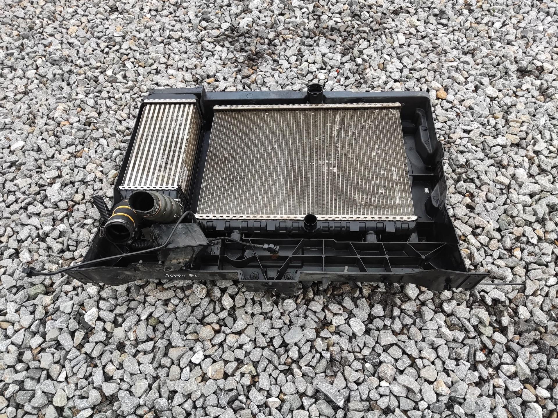 KOMPLET chladiče chladiče ventilátor EXPERT JUMPY II LIFT 2.0 HDI 2012-16