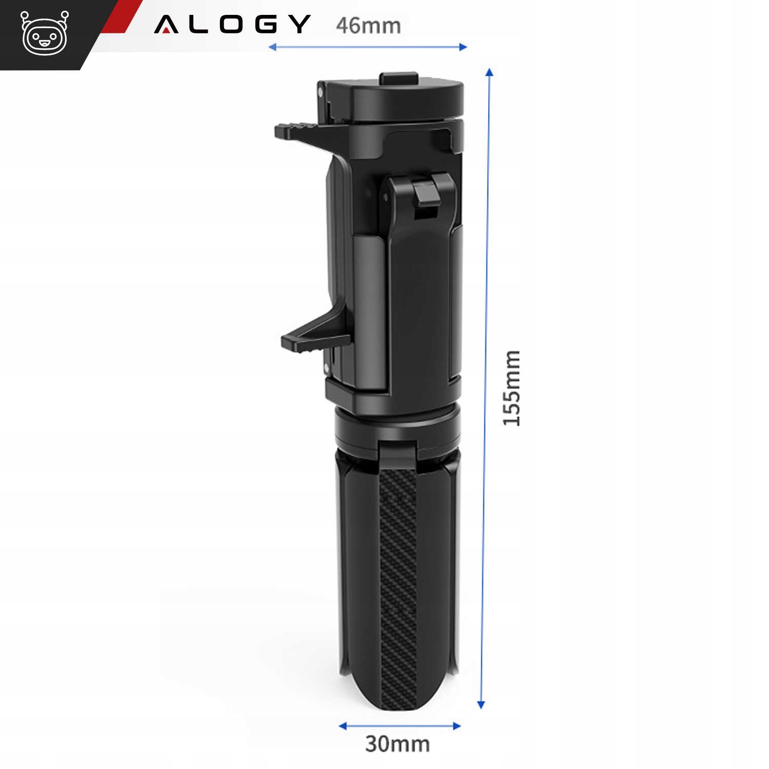 Uchwyt mini statyw do telefonu uniwersalny obrotowy Tripod selfie do zdjęć Marka Alogy