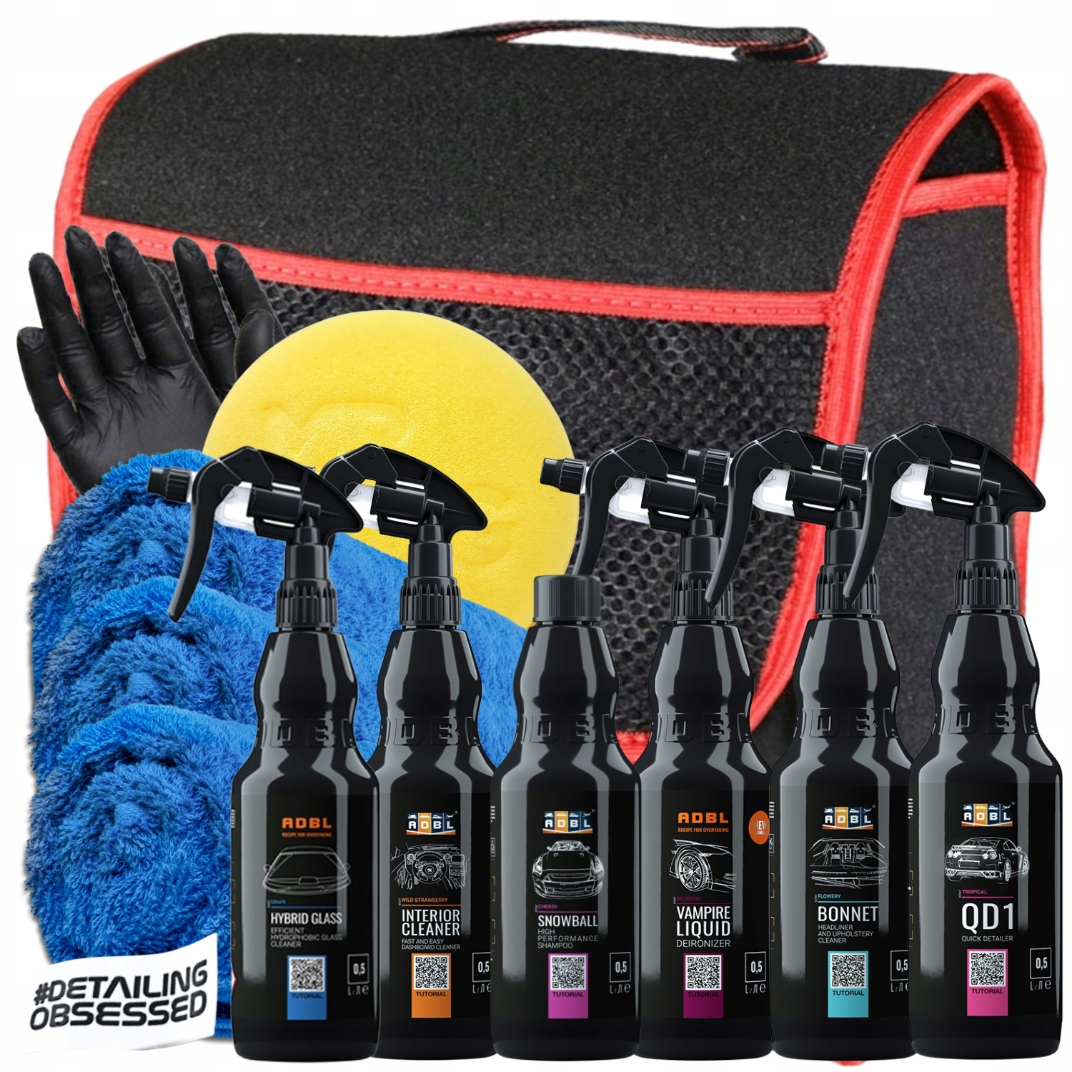 

Adbl Zestaw Kosmetyków Do Detailingu Z Torbą