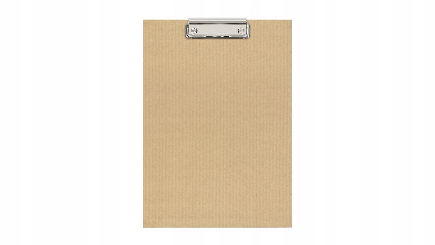 

Deska z klipem podkładka Eco do papieru A4 natural
