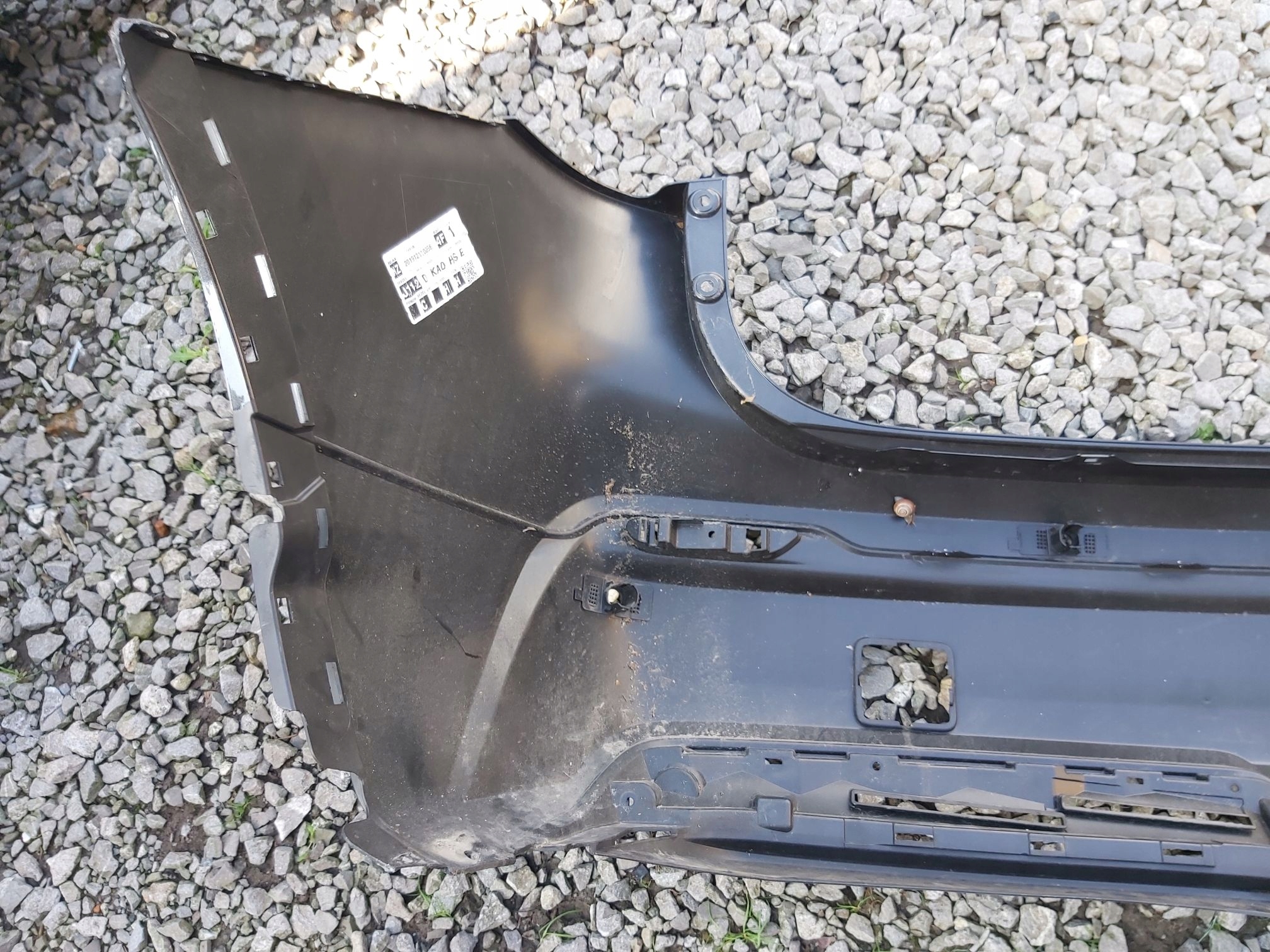 bumper rear NISSAN QASHQAI II LIFT 2017R->