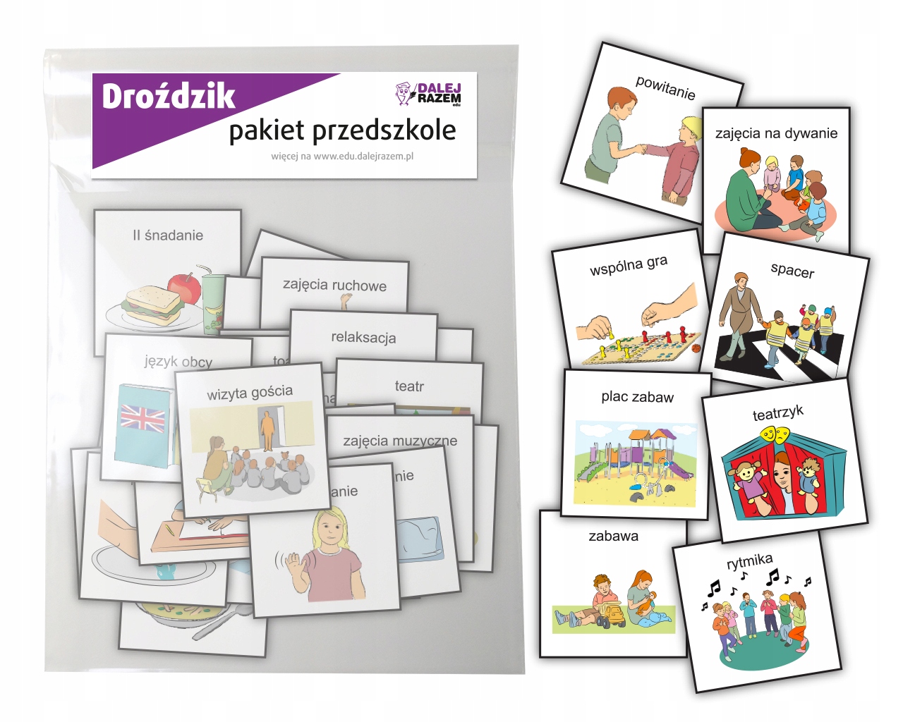 Zestaw Obrazkow Przedszkole Drozdzik Autyzm 8331972818 Allegro Pl