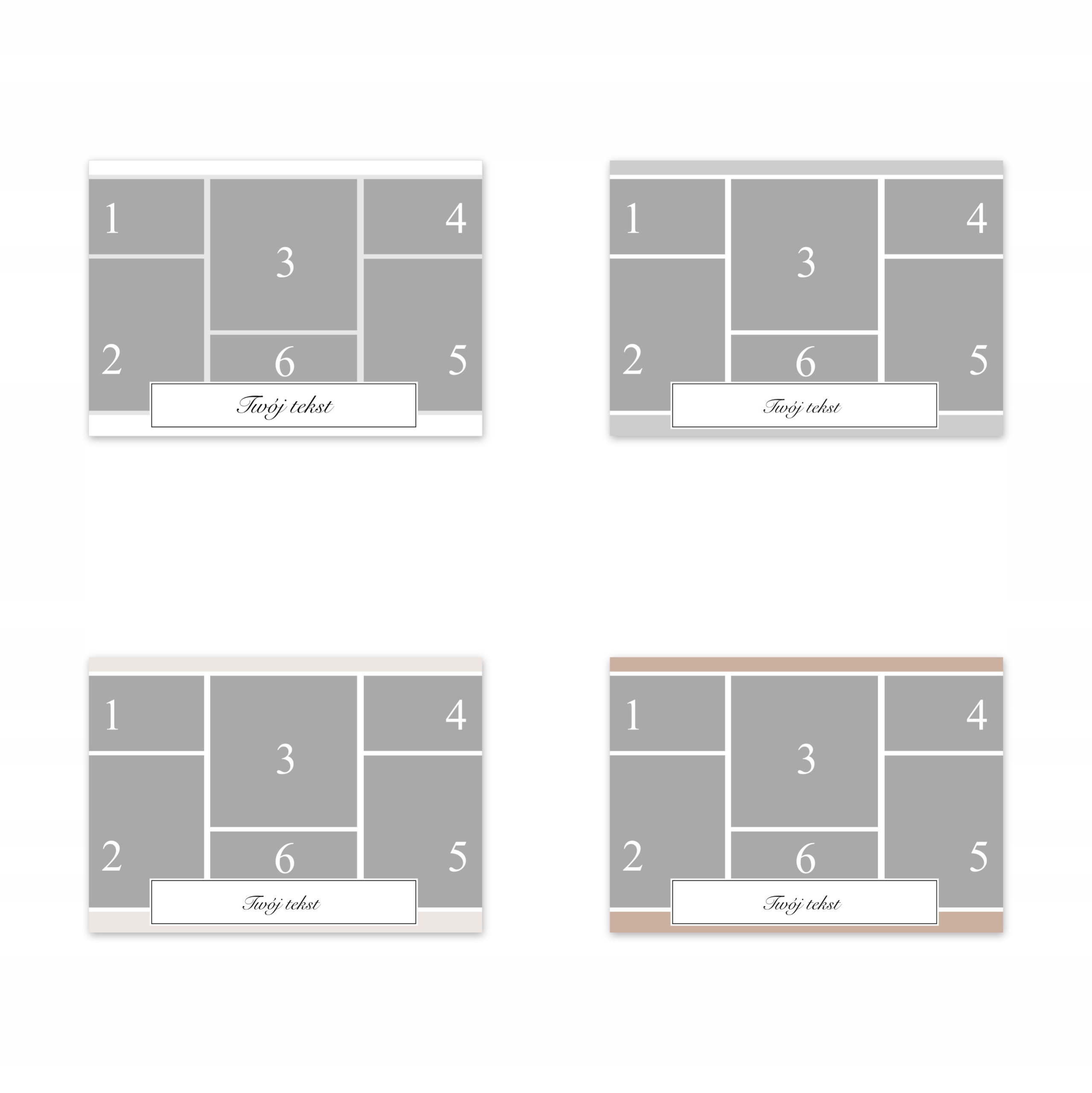 FOTOOBRAZ na Płótnie z Twoich Zdjeć KOLAŻ 60x40 Format poziomy