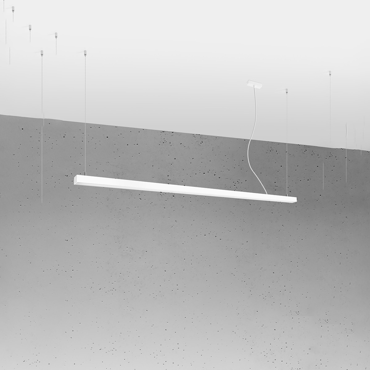 Lampa wisząca PINNE 200 biała 3000K Producent części Seim