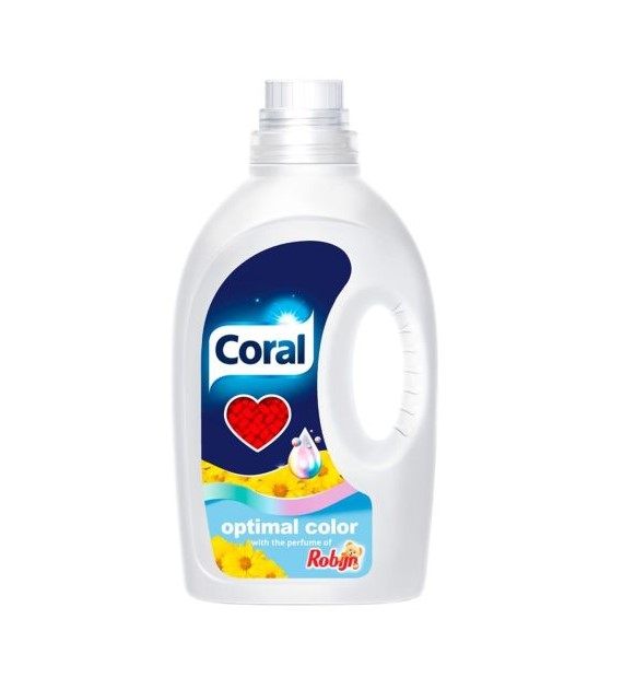 

Coral Optimal Color Robijn Płyn do Prania 1,25l Nl