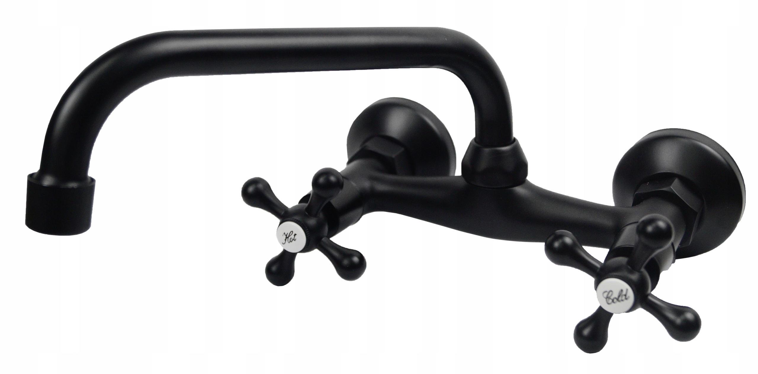 KÚPEĽŇOVÁ NÁSTENNÁ BATÉRIA ČIERNA RETRO 