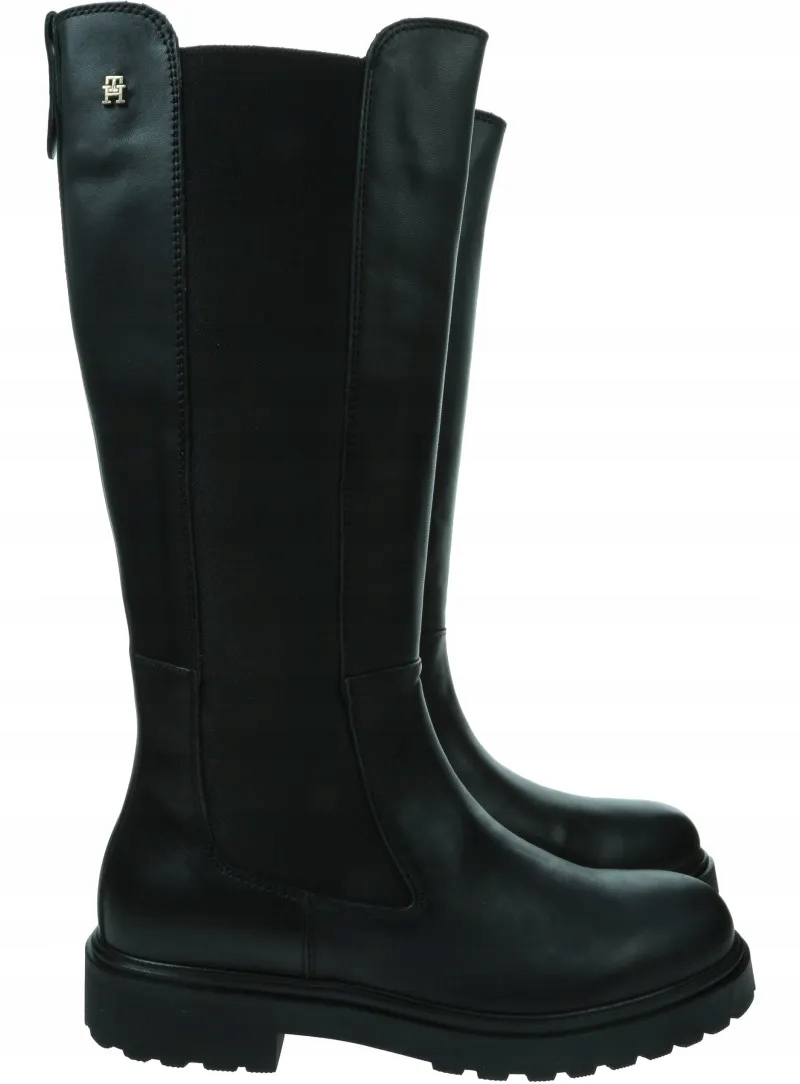 Kozačky Tommy Hilfiger Th Cleated FW0FW08985 Bds 40