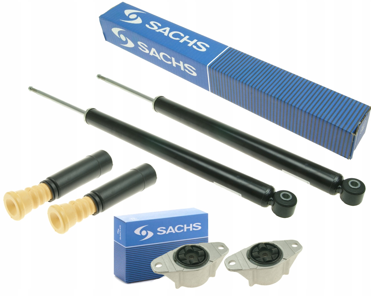 Tlumiče polštáře krytu Volvo C30 S40 II V50 Ford Focus II zadní