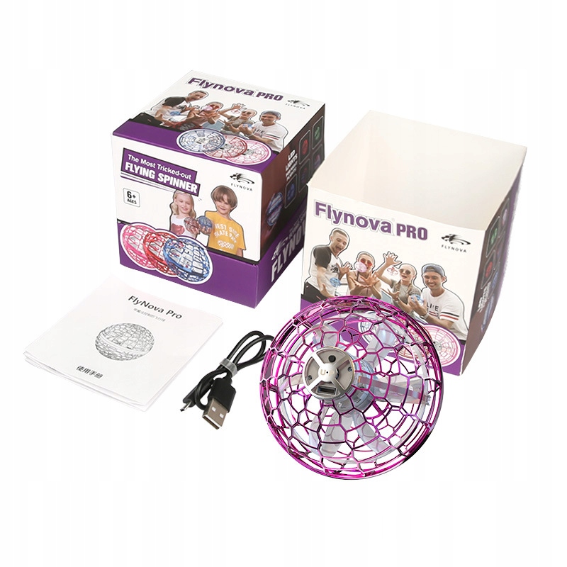 Latający fidget spinner FlyNova Magiczna Piłka Rodzaj Fidget Spinner