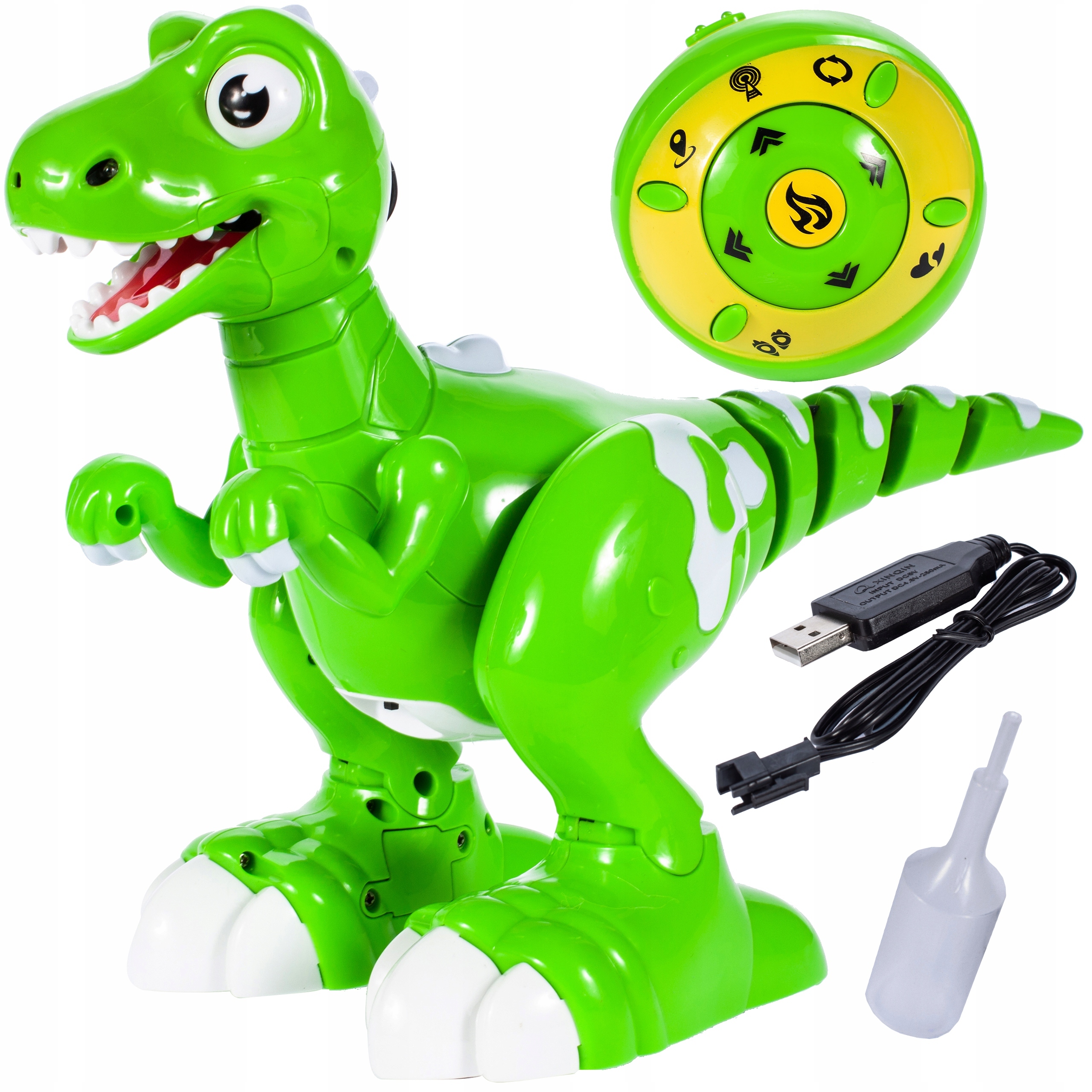 

Dinozaur Zdalnie Sterowany Zieje Parą Robot