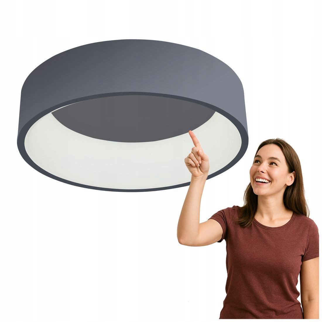 Stropné Svietidlo Italux Chiara 3945-832RC-GR-3