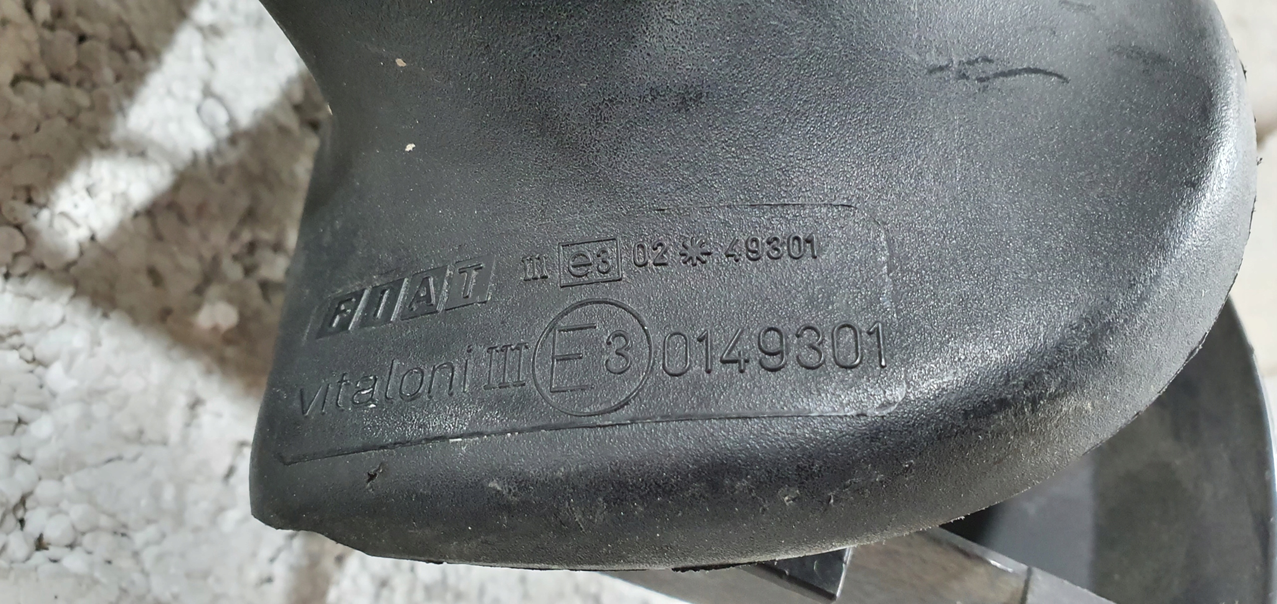 FIAT PUNTO и зеркало правое европа оригинал