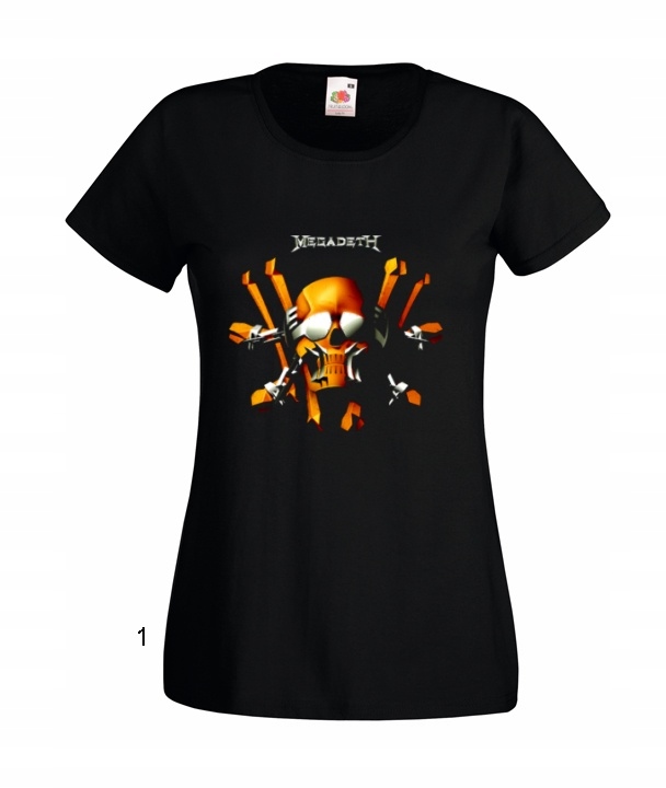 

Koszulki Damskie Wzory Megadeth Thrash Metal