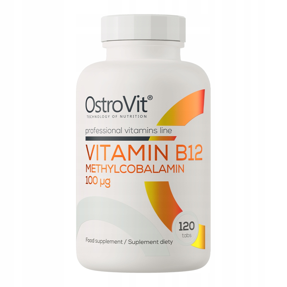 Witamina B12 OstroVit Metylokobalamina 100 µg 120 tab VITAMIN B12