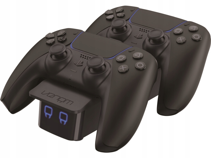 Stacja Ładująca PS5 Venom Black Twin Docking Station VS5007