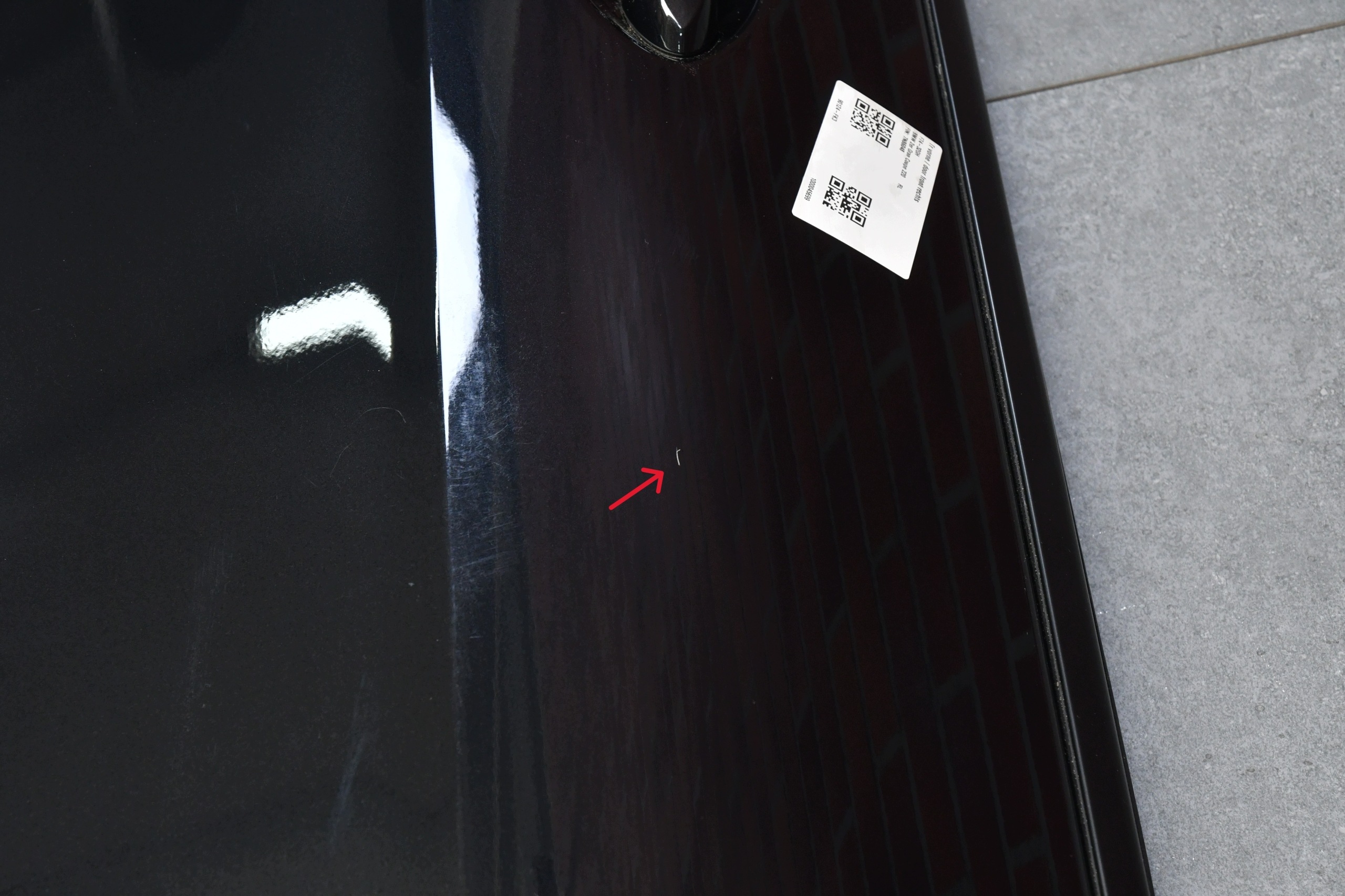 door right front front BMW 2 F74 475 BLACK SAPPHIRE