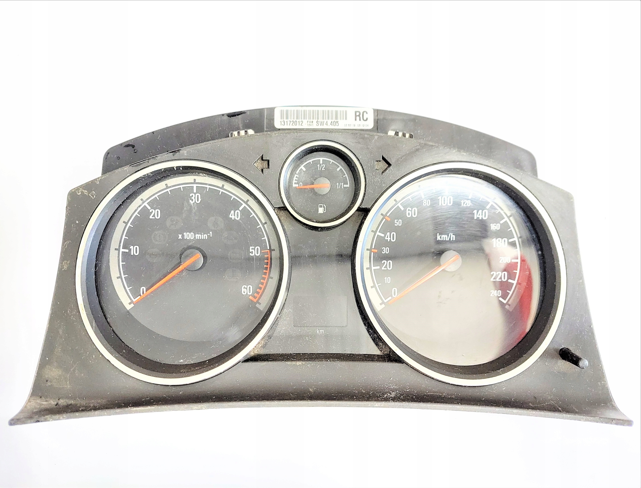 dials clock OPEL ZAFIRA B ASTRA H 13172012 RC