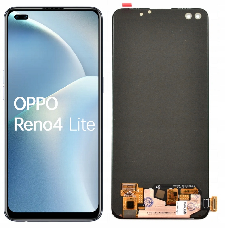 Oled displej displeje pro Oppo Reno 4 lite, černý