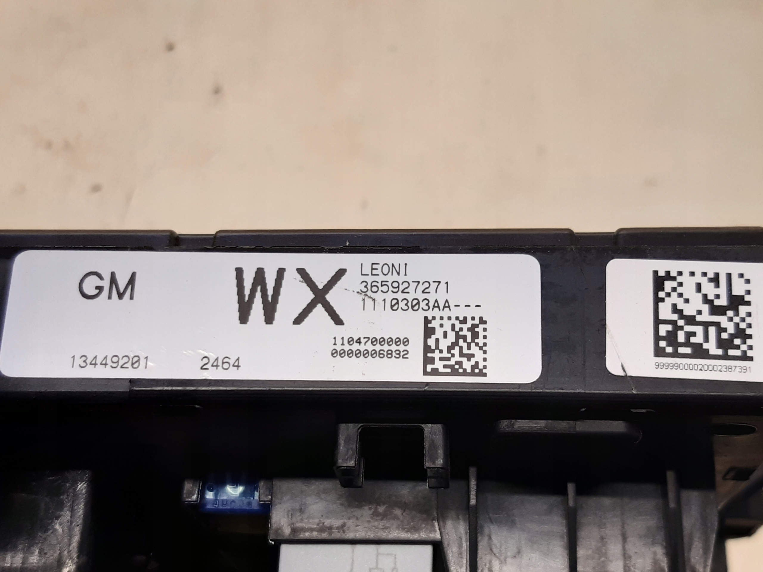 CENTRALINA FUSIBILI 13449201 Opel Astra J