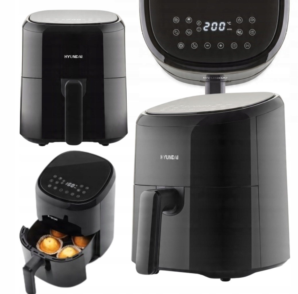 Frytkownica beztłuszczowa Hyundai 2,2L 8 programów AF220