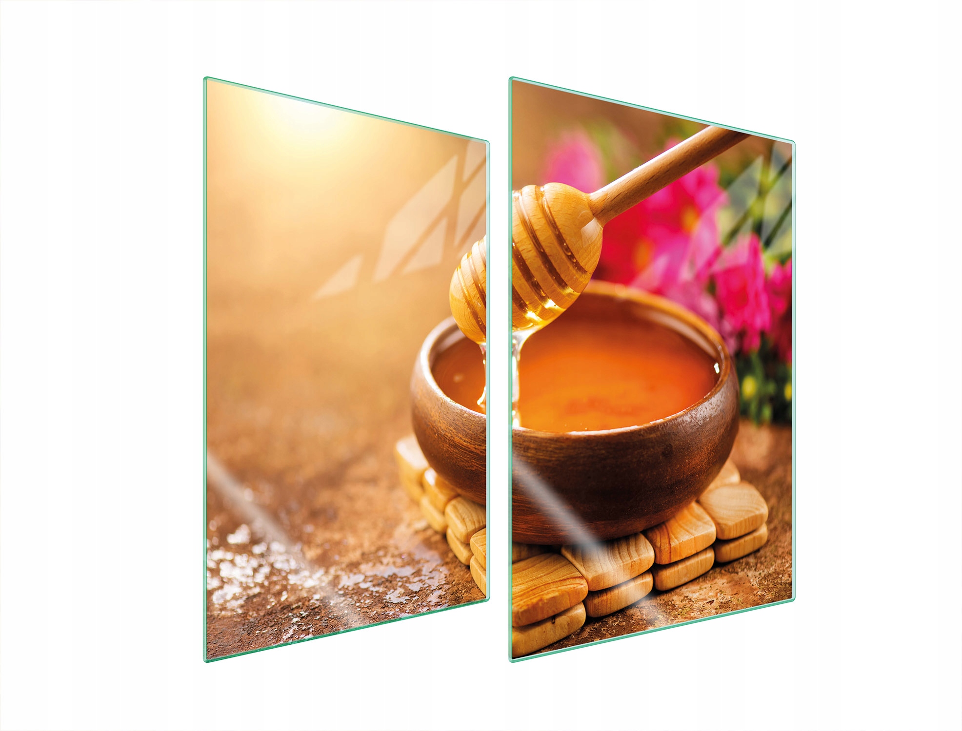 Skleněná Ochranná Deska Do Kuchyně 2x35x52 Med Tvrzené Sklo