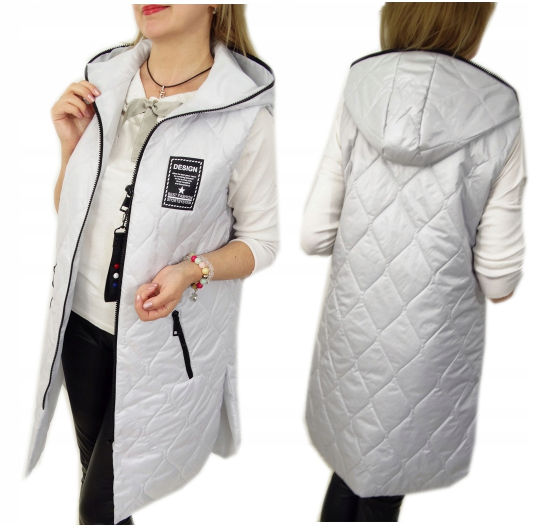 

Kamizelka Pikowana Długa Bezrękawnik Wave 42 XL
