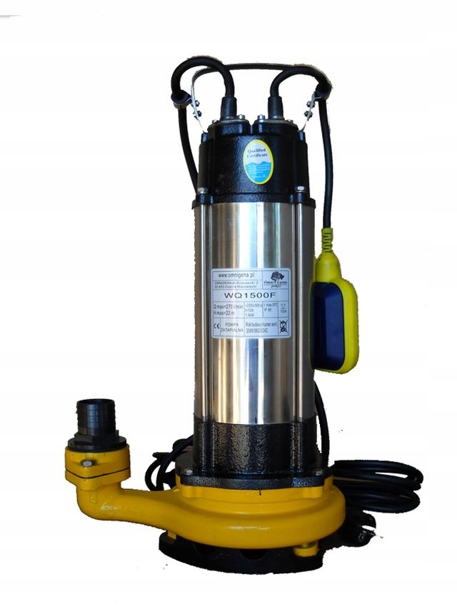 Ponorná Pumpa Wq 1500F 1500W 230V