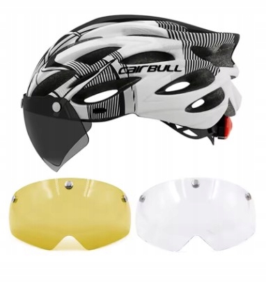 Cyklistická přilba Rychlá Led Lehká Aerodynamická Univerzální 54-62 CM M/L
