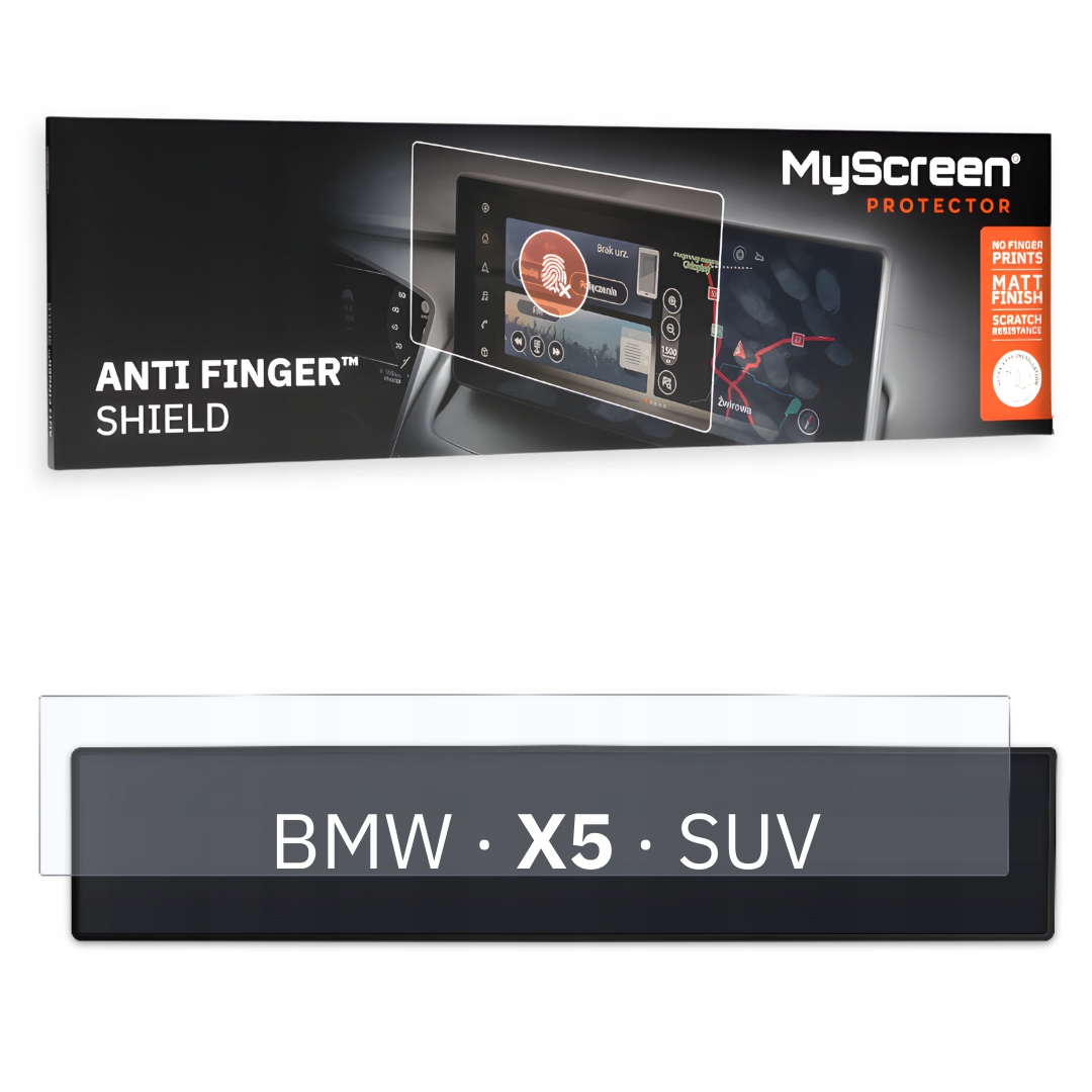 Matná fólie pro Bmw X5 Suv 2023 Hlavní displej 27,2" MyScreen Anti Finger