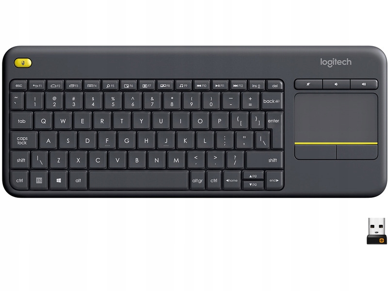 

Klawiatura Logitech K400 Plus Szary