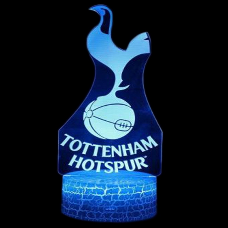 Lampka 3D nocna led usb + pilot Tottenham Hotspurs Marka inny