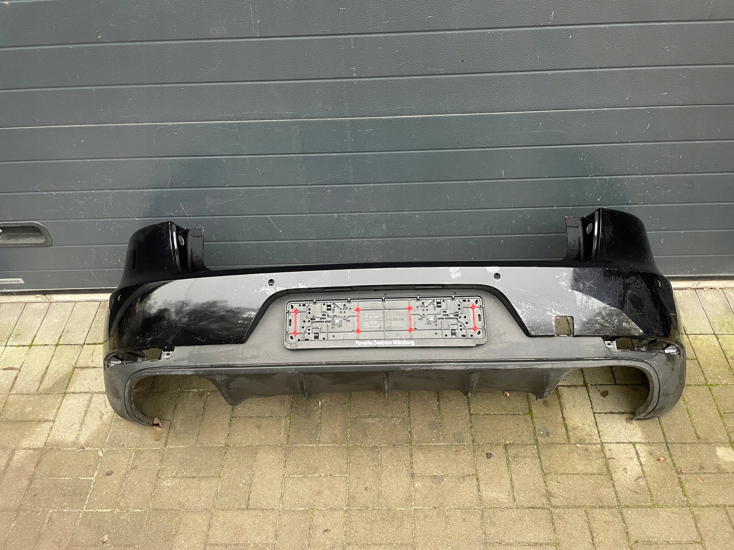 Porsche Macan 14- 95B bumper rear part rear