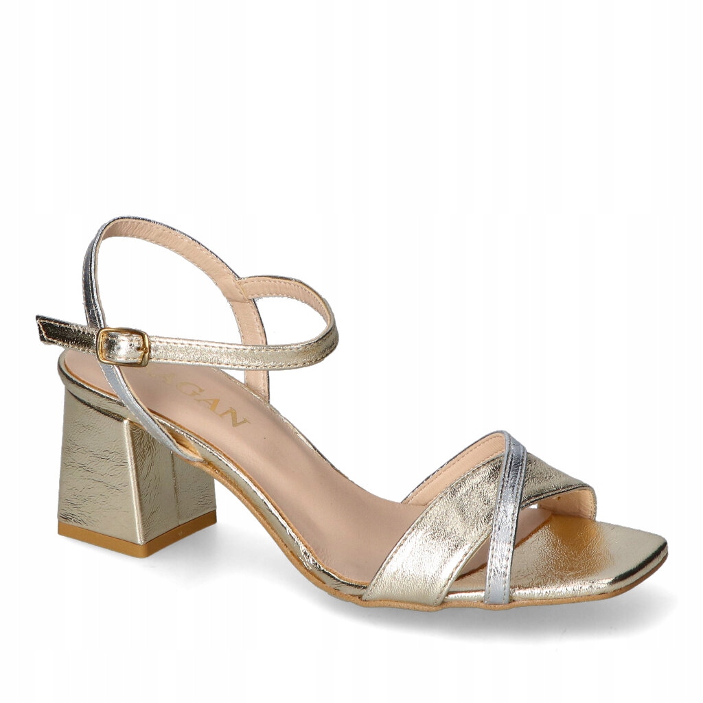 Sandály Sagan 4907 Zlaté lico 38