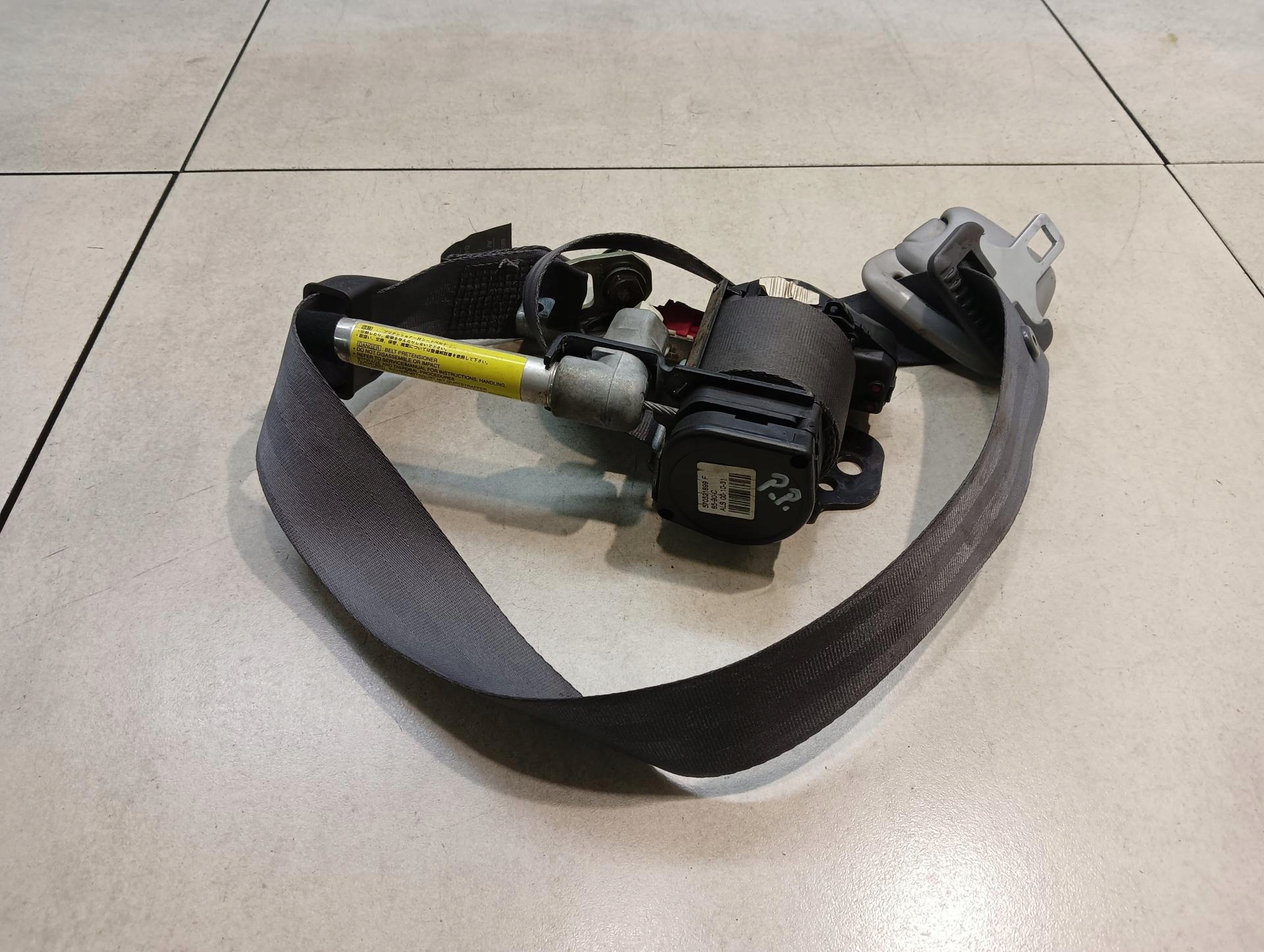 tension belt safety right front SPACE STAR 1.3