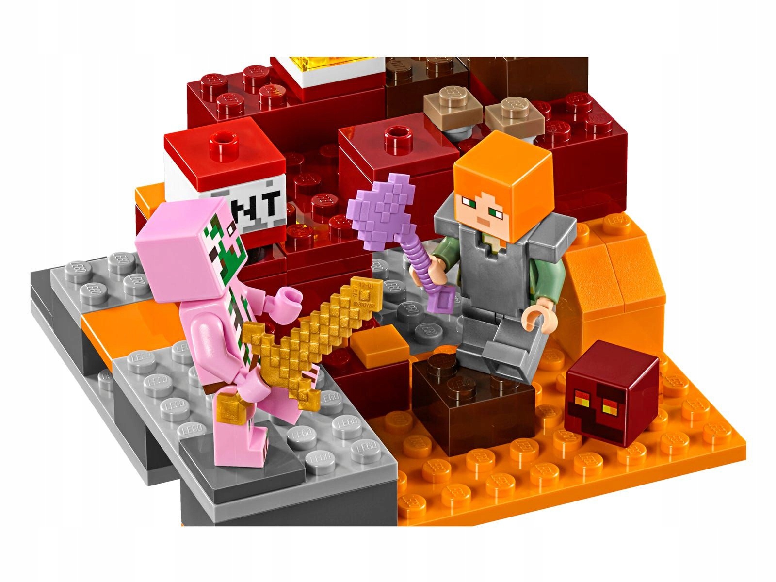 LEGO Minecraft 21139 - Walka w Netherze FV Wiek dziecka 6 lat +