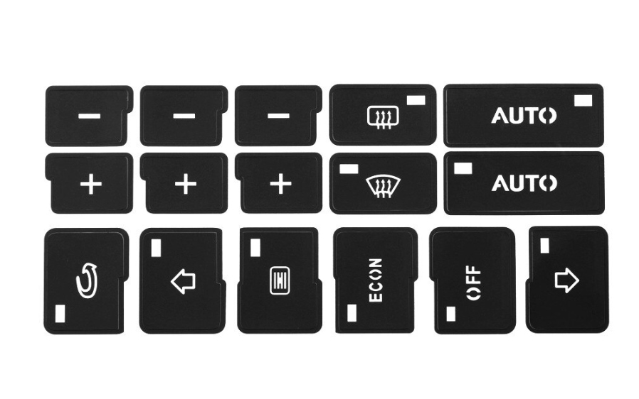 

Naklejki Naprawcze Na Panel Klimy Audi A4 B6 B7