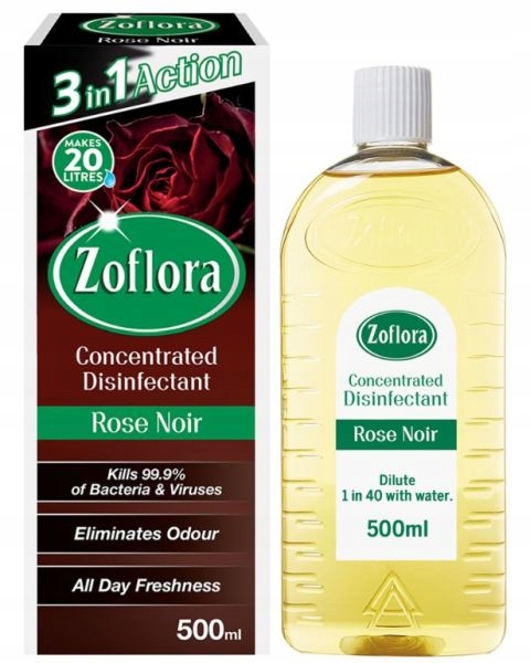 

Zoflora Koncentrat Dezynfekcja Rose Noir 500ml