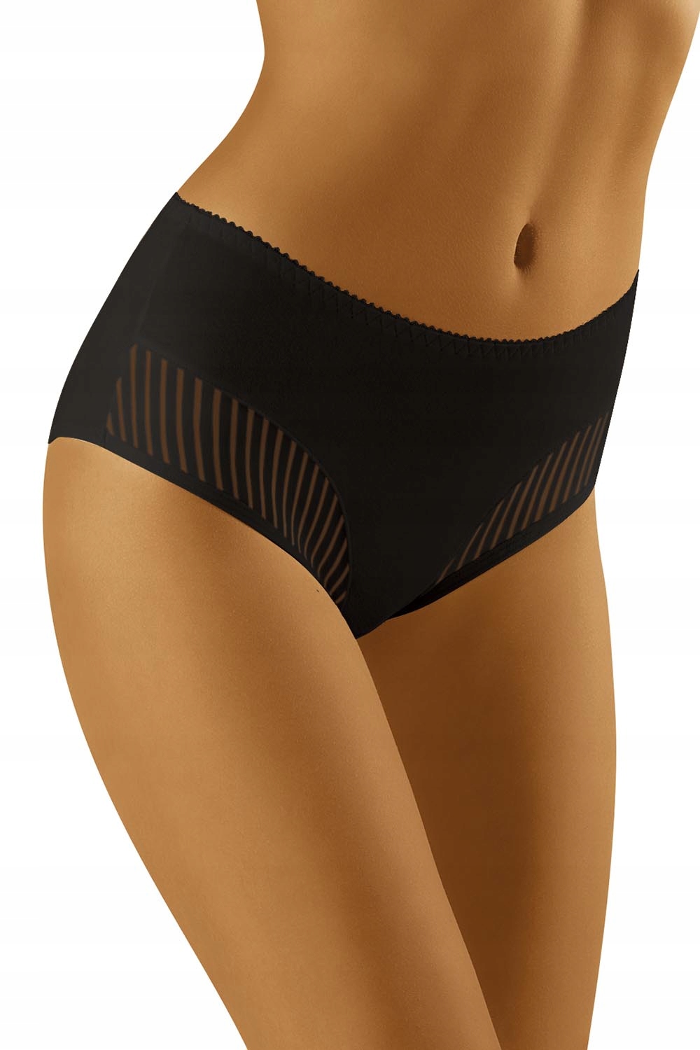 

Wolbar Eco-qi Wysokie Figi Bawełniane czarne 2XL