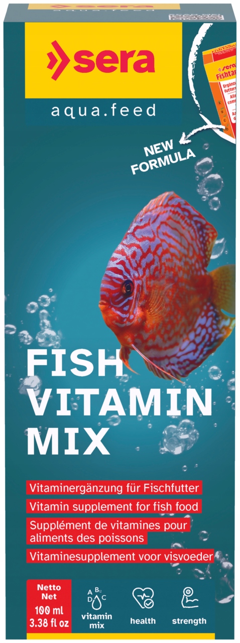 Sera Fish Vitamin MIX 100 ml witaminy do akwarium