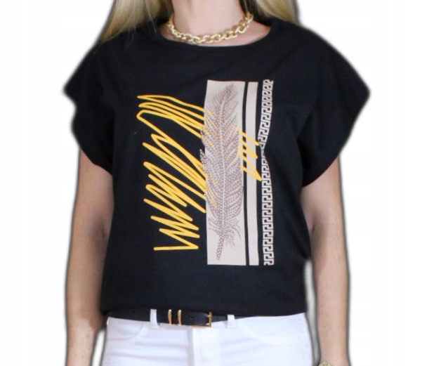 

Bluzka Koszulka T-shirt Nadruk Dużo Wzorów 4XL 48