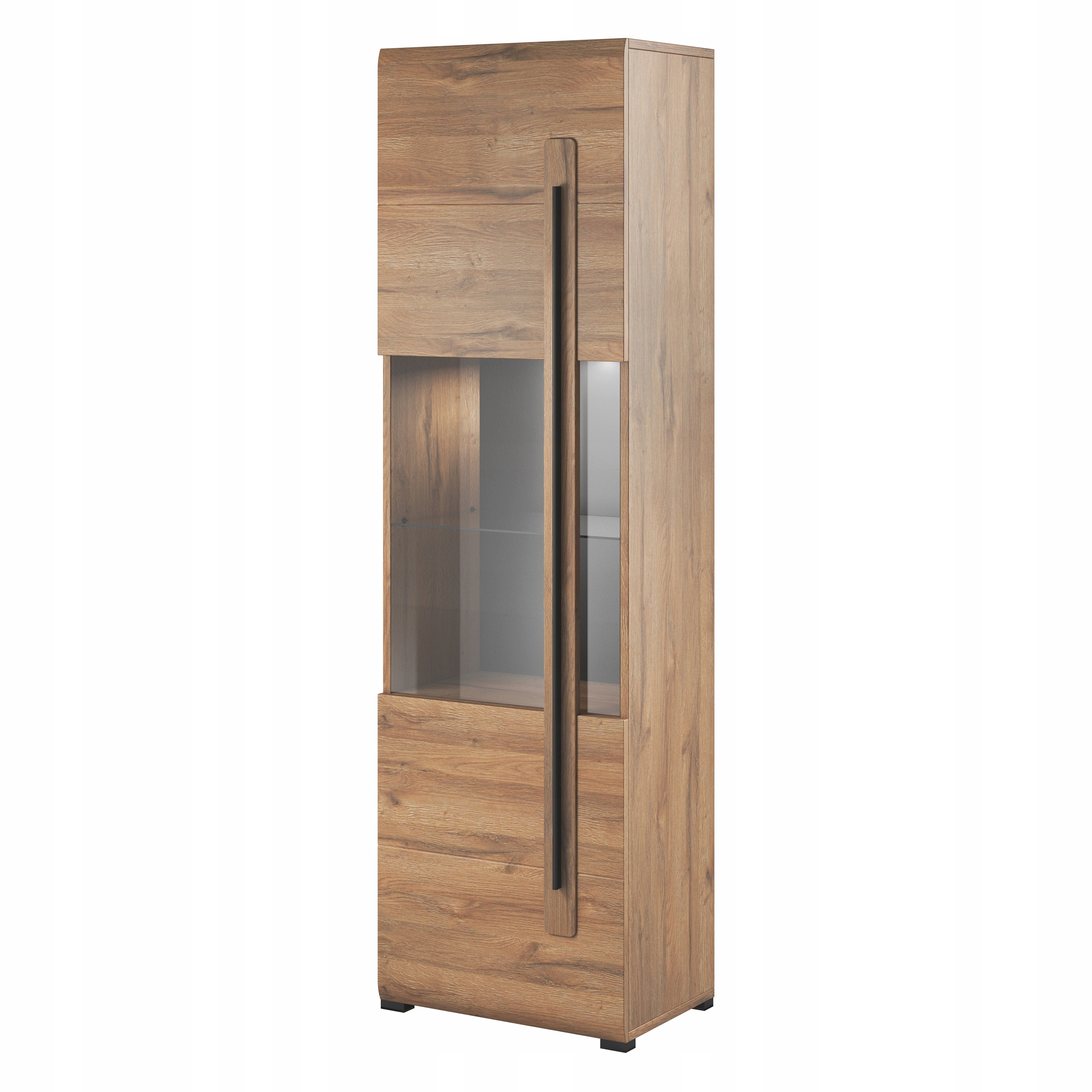 Vitrína Tullia 204 x 60 cm Stojící Dub Gradson