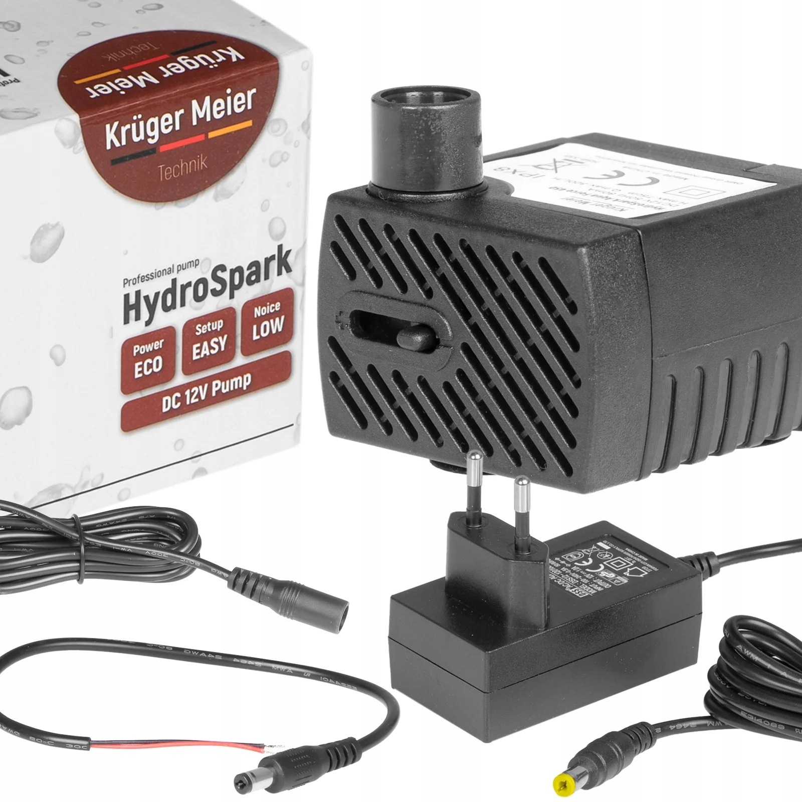 Vodní Čerpadlo S Napájením 12 V A 230 V, Univerzální Akvárium Camper 300 L/h