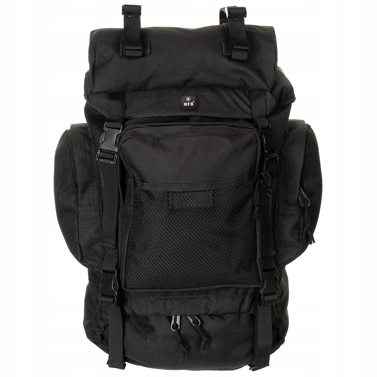 Batoh taktický vojenský turistický batoh Mfh Tactical 55 l, černý