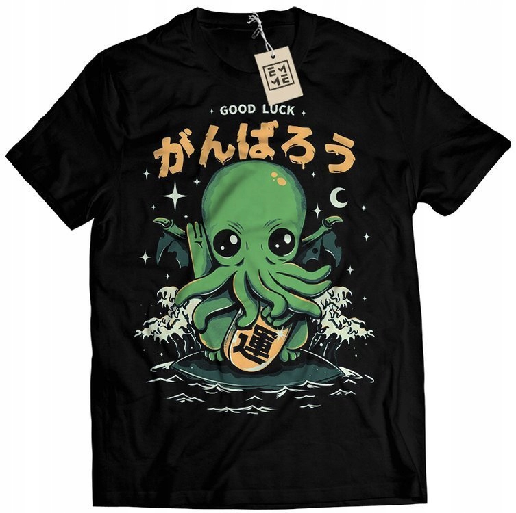 

Koszulka Męska Cthulhu Lovecraft Horror L