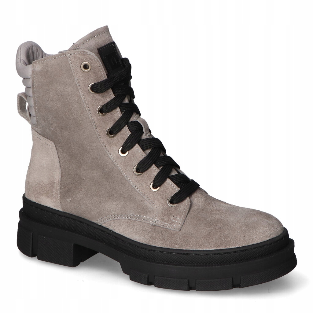 Kotníkové Boty Nessi 22388 Šedá W3 semiš 38