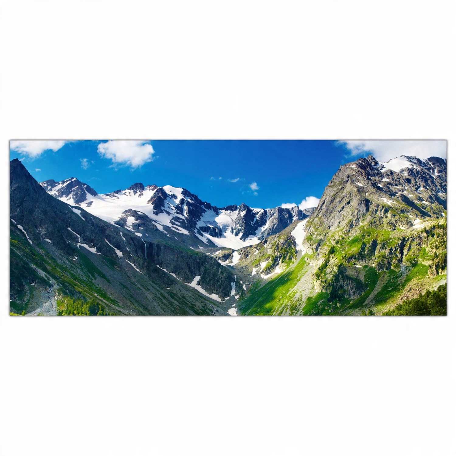 

Obraz na szkle Foto Góry Jezioro Krajobraz 125x50