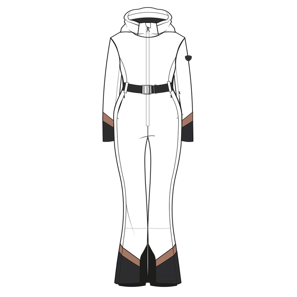 Kombinezon damski EA7 Emporio Armani Pure Softshell Biały roz. Xs