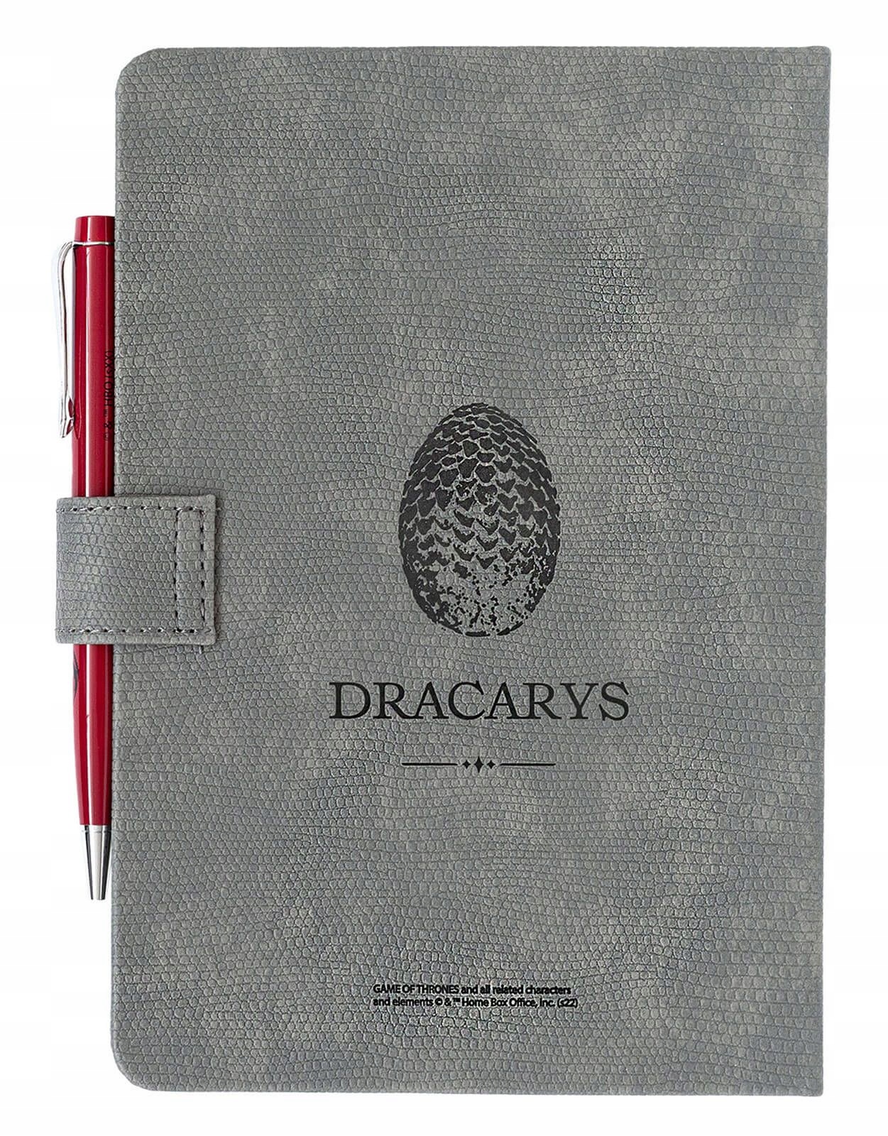 Notes A5 z długopisem Gra o Tron Ród Smoka Kod producenta CBA5014