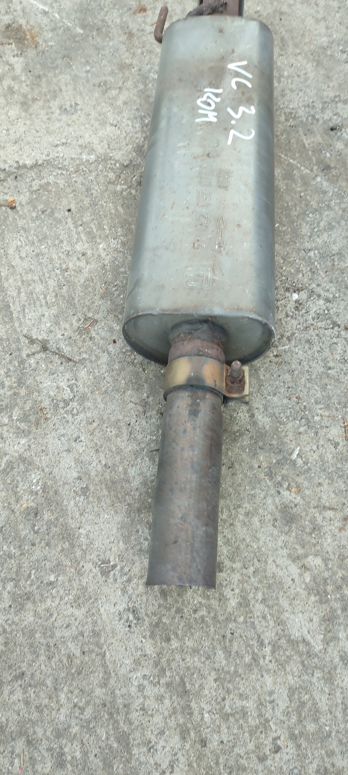 Échappement Moyenne Opel Vectra C 3.2