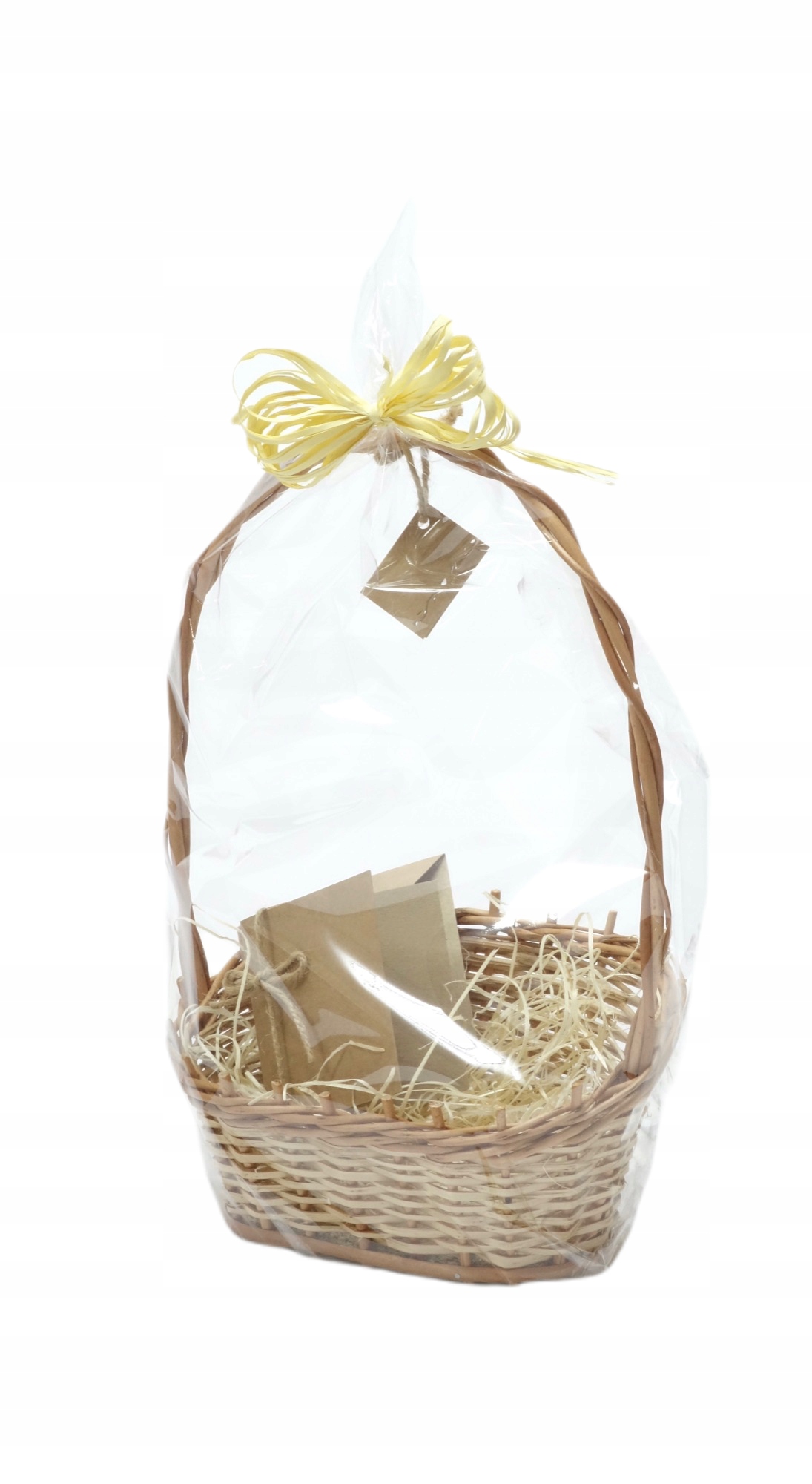 

Kosz koszyk wiklinowy prezentowy upominkowy zestaw